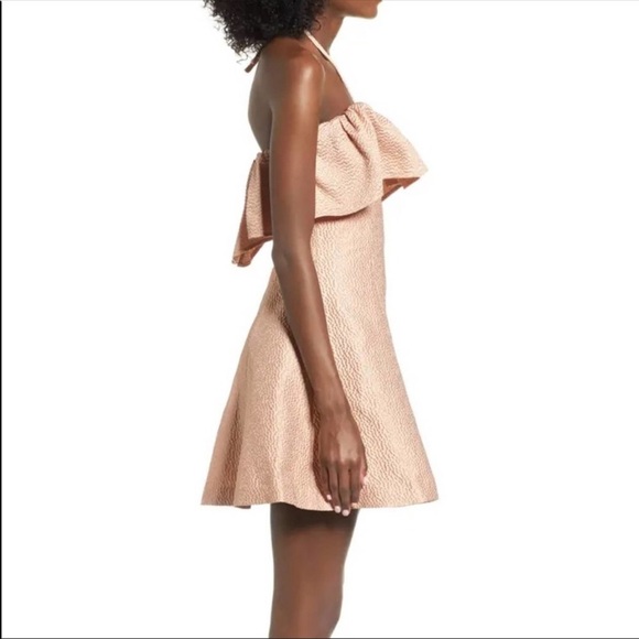 Keepsake halter ruffle dress - Picture 4 of 8